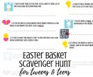 Easter Basket Scavenger Hunt Bundle - Save 50% on Sale