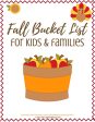 Fall Bucket List for Kids and Families Sale