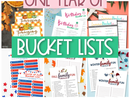 Year-Round Family Bucket List Bundle Online Hot Sale