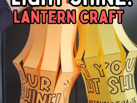 Let Your Light Shine Paper Lantern Craft Online Sale