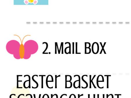 Easy Easter Basket Scavenger Hunt for Early Readers (Not Religious) Sale