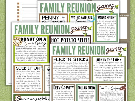 Family Reunion Games on Sale