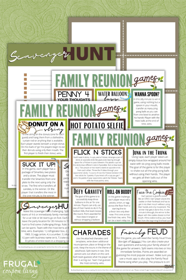 Family Reunion Games on Sale