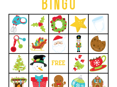 Printable Christmas Bingo Game Cheap