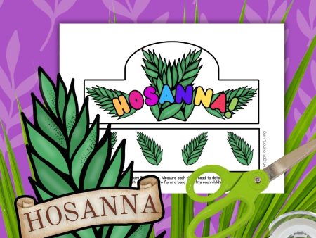 Hosanna Palm Sunday Craft Set Fashion