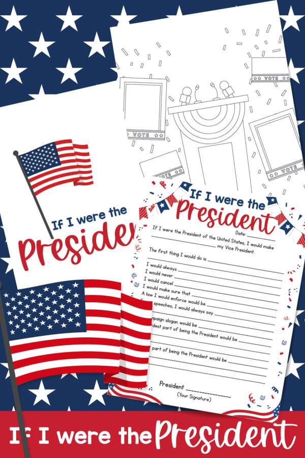 If I Were President Activity Pack Supply