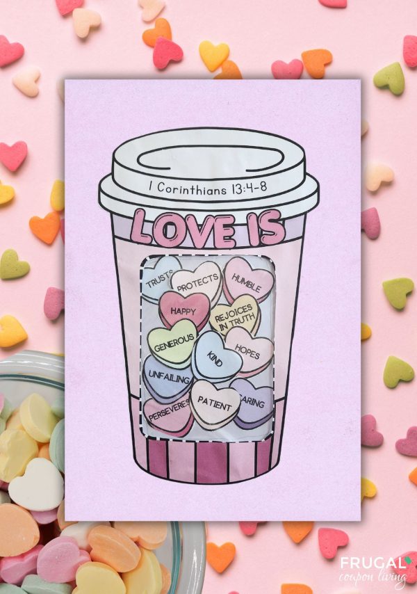 Love is...   1 Corinthians 13 Cup Craft Online now