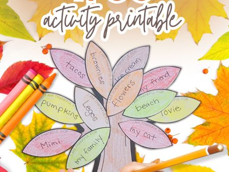 Gratitude Tree Activity Printable Sale