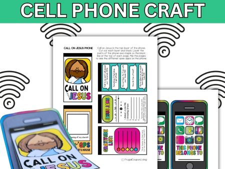 Call on Jesus Cellphone Craft For Cheap