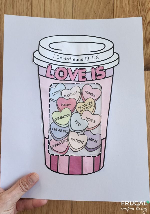 Love is...   1 Corinthians 13 Cup Craft Online now