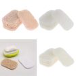 5 Pieces Bathroom Soap Bar Loofa Holder Sponges Scrubber Dish Rack White on Sale