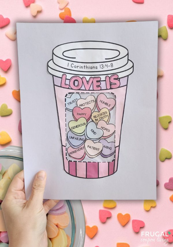 Love is...   1 Corinthians 13 Cup Craft Online now