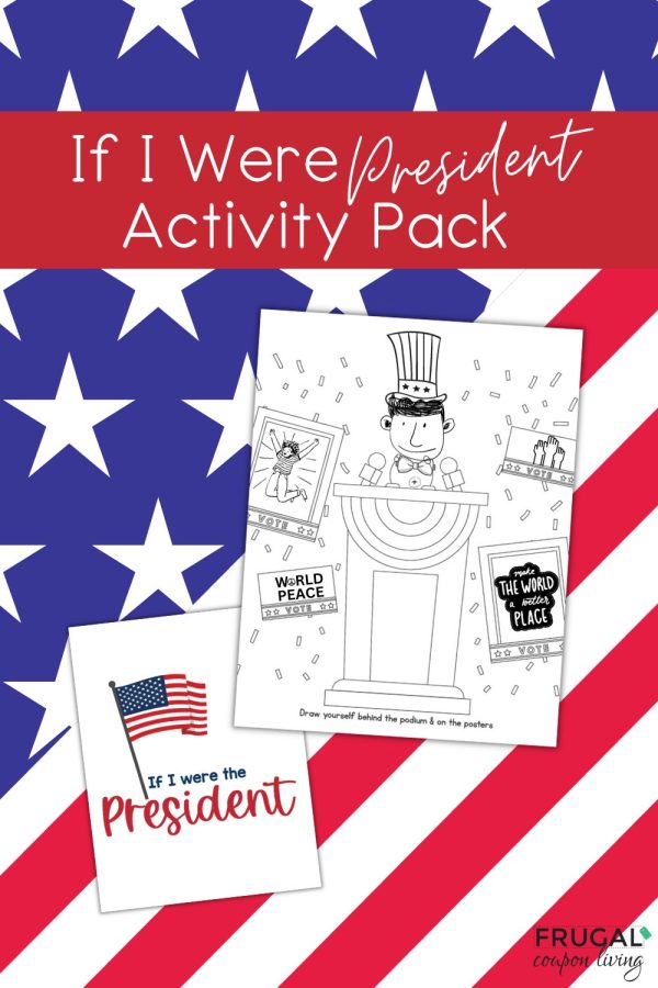 If I Were President Activity Pack Supply