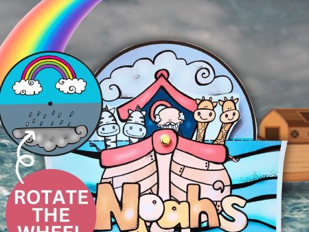 Noah s Ark Coloring Wheel Online Sale