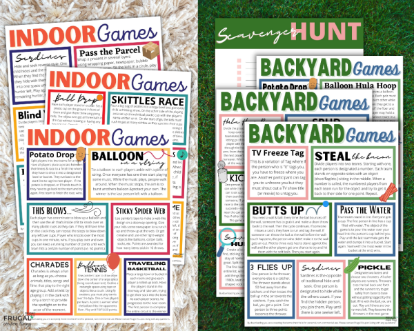 Outdoor & Indoor Games for Kids Cheap