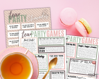 Tea Party Games Cheap