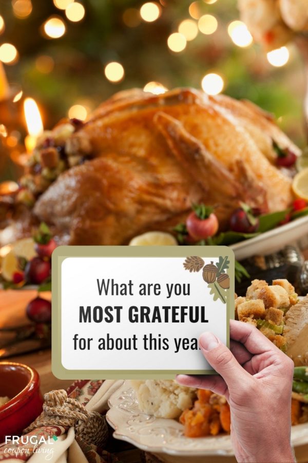 Gratitude Conversation Cards for Thanksgiving Supply