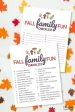 Fall Family Bucket List Bundle For Cheap